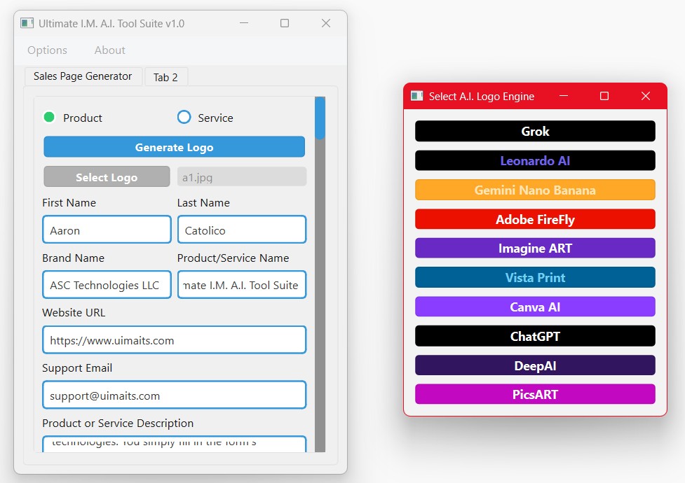 Simple and easy user interface